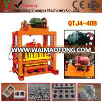 China made QTJ4-40 Manual concrete block machine supplier